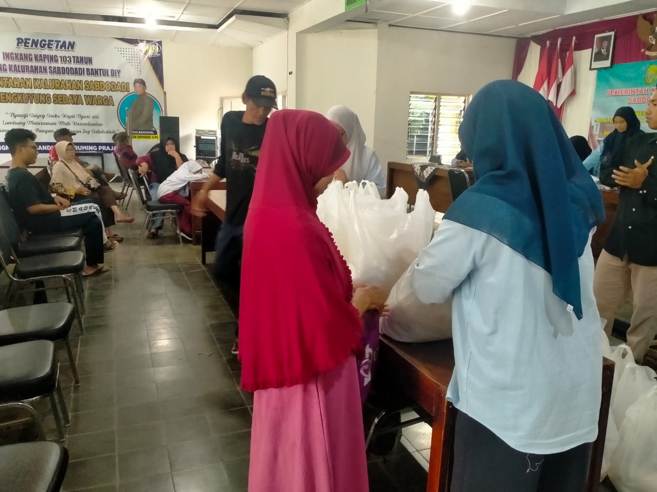 Bantuan Pangan Kalurahan Sabdodadi
